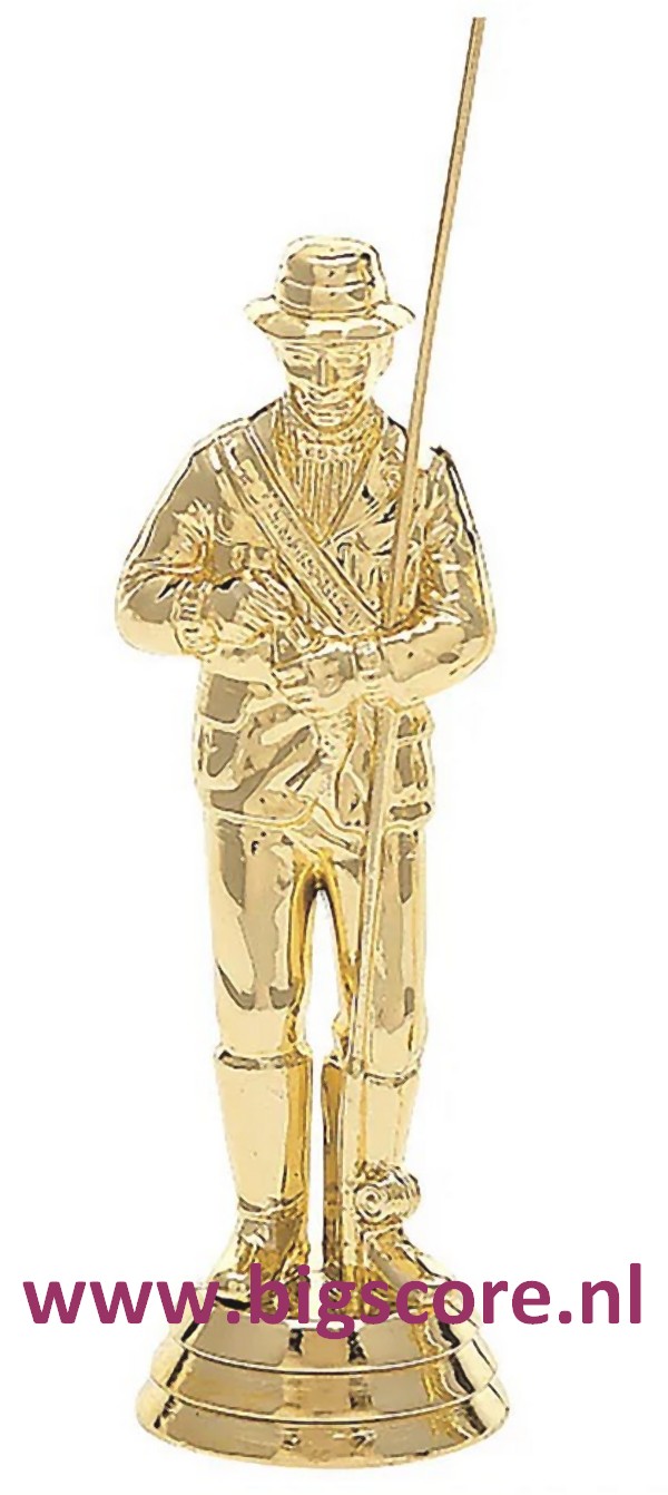 Visserman Figuur 532 Goud